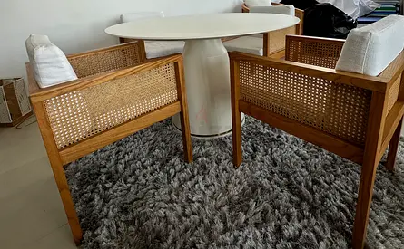 Dining Set Marina – 4 Seater
Modern luxury dining set with elegant Marina design.