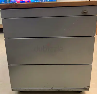 Wooden Top Side Drawer