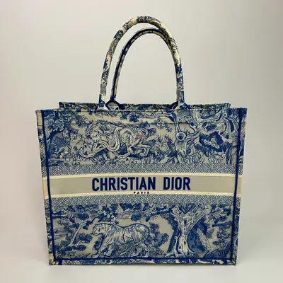 AUTHENTIC CHRISTIAN DIOR LARGE BOOK TOTE