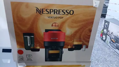 Nespresso Vertuo Pop Coffee Machine (Red) - Lightly Used