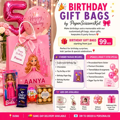 HAPPY BIRTHDAY GIFT BAGS