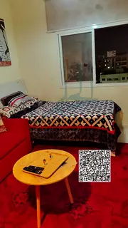 📢 Fully furnished studio apartment for rent behind Grand Mall ✨ 🔹 Prime location close to al