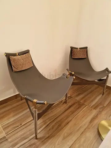 Leather chairs
