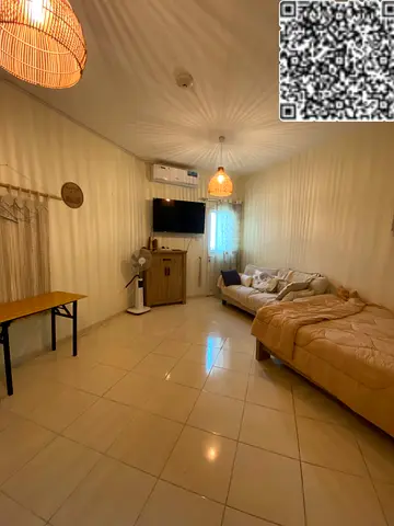 An elegant and very clean studio, fully furnished and ready for immediate move-in, offering a comfortable atmosphere and a .