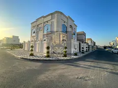 Luxury villa for sale in Al Aliya area elegant classic design and exceptional location on 3 streets