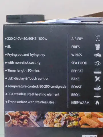 ikon Airfryer 8L