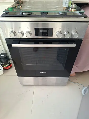 Bosch top gas oven electric cooker 60x60