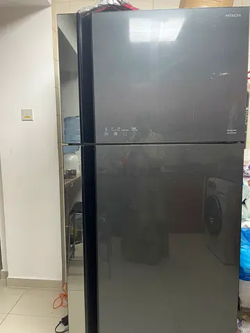 Hitachi 700 litres big double-door refrigerator - in excellent condition