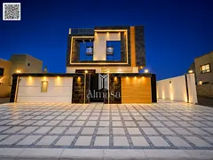 Two floors with a roof and a large yard, European design, distinctive finishing, at an attractive p