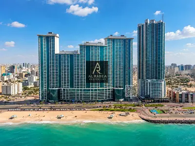 فرصة لمحبين فيو البحر + ثلاث غرف وصاله +جيم ومسبح وباركن + مع فرصه التمويل البنكي