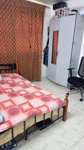 Spacious Room with Balcony for Rent Indian Executive or Couple near Choitram Supermarket,Abu Shagara