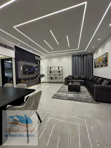 VIP Furnished One-Bedroom Apartment for Monthly Rent – ​​Ajman Walk 🌊 🔥 First Occupancy 📍 Lowara 1 – Star 1 Tower 📍 Opposite Ajman Port ✨ Full Sea
