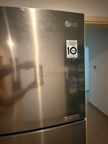 LG Stainless Steel Refrigerator - Inverter Linear Compressor and Cooler Dispenser