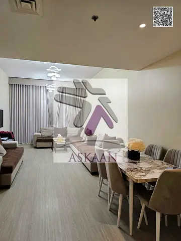 Ready Furnished 2 Bedroom Apartment with Dubai View in Ajman One Tower 7