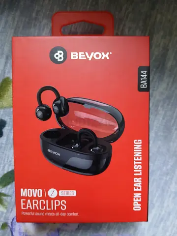 Bevox BA144 Mono Z Series Earclip Wireless Earbuds with Charging Case free delivery on metro station