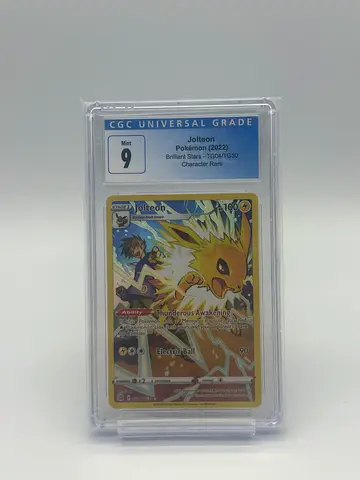 CGC Mint 9 Jolteon Brilliant Stars 2022 Pokémon Promo (Character Rare)