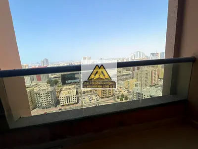 استديو واسع بتصميم عصري ومطبخ أمريكي للإيجار في أبراج النعيمية C عجمان