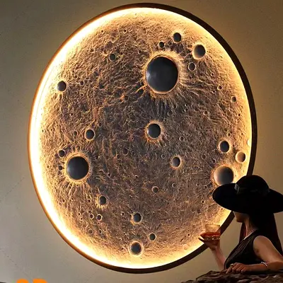 Modern Moon Wall Lamp
