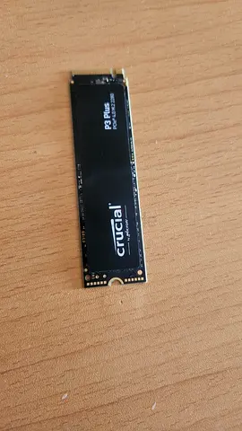 Crucial P3 Plus 1TB NVMe SSD M.2 2280 PCIe Gen4 internal storage drive.