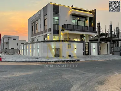 Luxury corner villa for sale in Al-Haliyo 2 | On the main road | Corner villa | 3200 sq ft | Two floors | 5 master bedrooms | Majlis and living room w