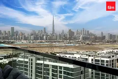 High floor | Lagoon and Dubai Skyline view