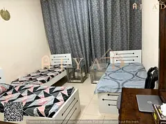 For sale: 2 bed hall apartment in Orient Towers Liwara Ajman, 3 bathrooms, size 1444 sq ft, tower am