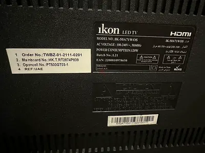 Ikon 32-inch LED TV - Model IKTV-32A1 (Used)