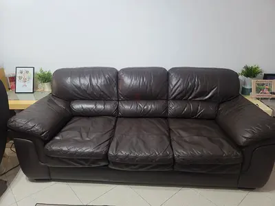 3 Seater Leather Sofa