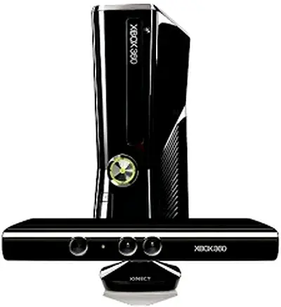 Microsoft Xbox 360 (Classic) with Kinect - Working Console