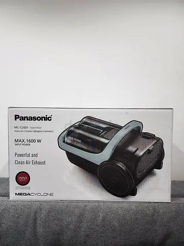 Panasonic Megacyclone Canister Vacuum MC-CL601 - 1600W, Brand New in Box