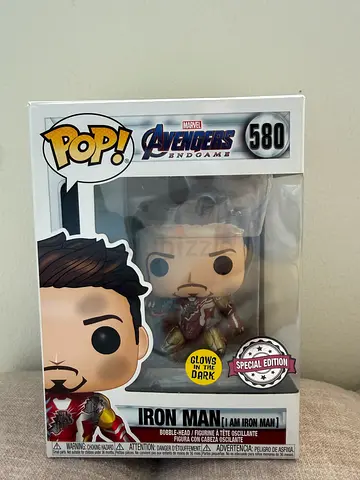 Funko Pop Iron Man I Am Iron Man Glow Boxed