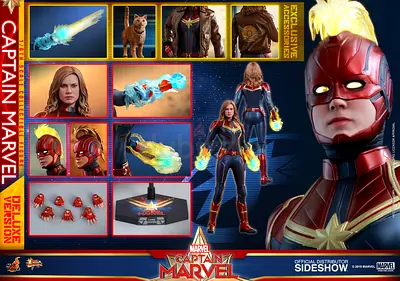 Captain Marvel (Deluxe Version) | Hot Toys 1/6 Scale