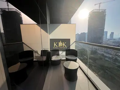 Furnished Studio | Park View Tower | Balcony | Downtown View