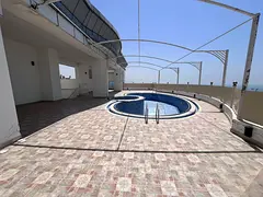 Full Roof for Rent | Ajman Corniche | 10,000 Sqft | Pool | Steam Room | 2 Halls | All Activities All