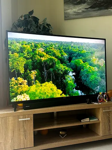 65 inch Smart UHD TV with remote