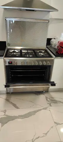 Bosch latest model series 8 gass/electric 5 burner top gass oven electric dual fan stove 90x60 by er