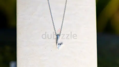 Diamond  White Gold Pendant on a chain
