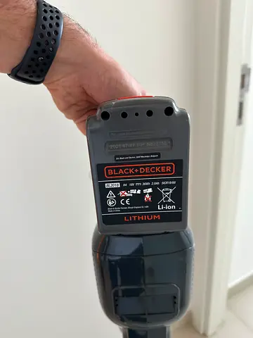 Black+Decker Power Connect Cordless Vacuum – 18V Lithium – Excellent Condition