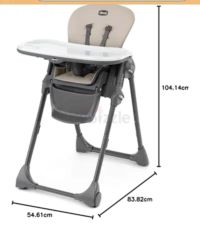 Chicco polly Adjustable High Chair with Tray (final price)