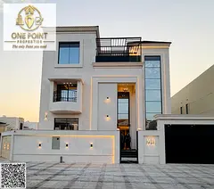Luxury Corner Villa | 5+1 BR | G+2 | Prime Al Zahya | Spacious Living