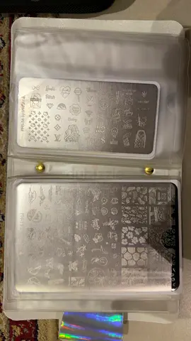 HUGE COLLECTION of Nail Stamping Kit with Water Decals and Accessories