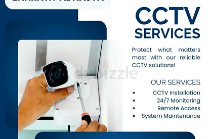 CCTV CAMERAS  Access control system Electrical painting tiles work and building maintenance Dubai