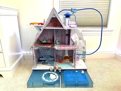 Large Doll House L.O.L. Surprise Winter Disco Chalet Playset - with Accessories