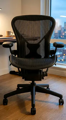 Herman Miller Aeron-style Ergonomic Office Chair - Black