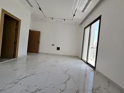 فيلا للإيجار السنوي في الباهية – عجمان | أول ساكن تشطيب فاخر + مسبح + باركينج خارجي كبير + باركينج داخلي