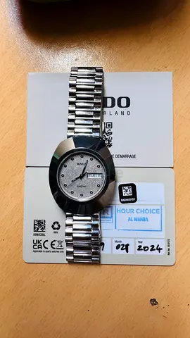 Rado warranty card and quick-start guide (genuine documents)