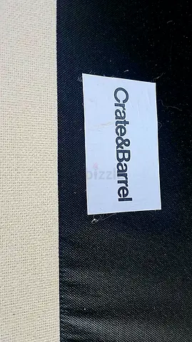 Crate and Barrel Gather two pieces sectional sofa