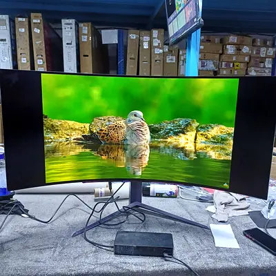 LG 45GS96QB-B 45” Ultra gear™ OLED Curved Gaming Monitor | 800R, Display HDR True Black 400, 240Hz,