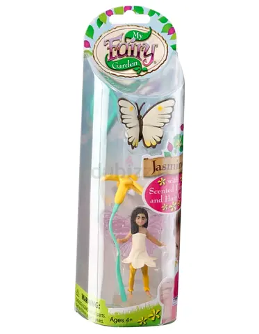 Garden Fairies Jasmine with Scented Flower and Hairclip BRAND NEW