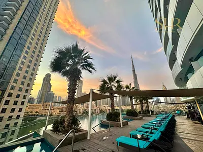 Burj View | Ready & Vacant | High Floor | Furnished